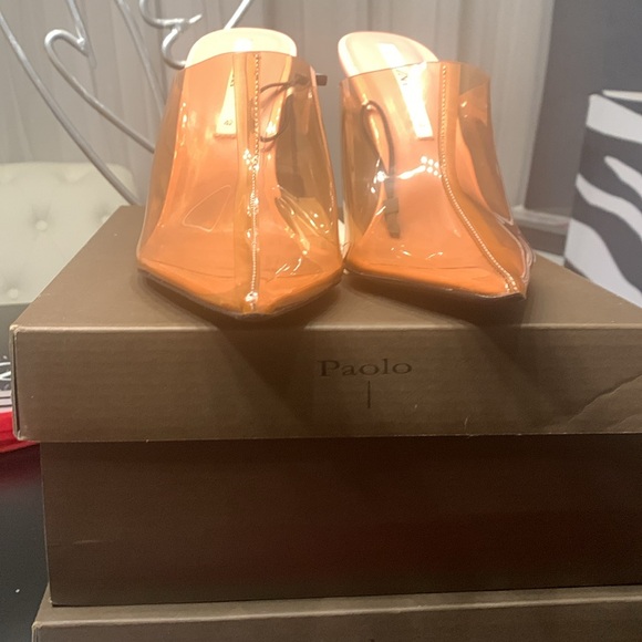 A clear heel by Zara size 11 - Picture 2 of 4